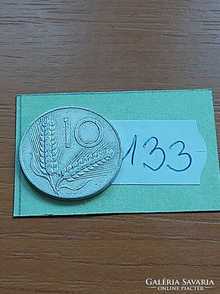 Italy 10 lira 1954 alu. Kalás 133