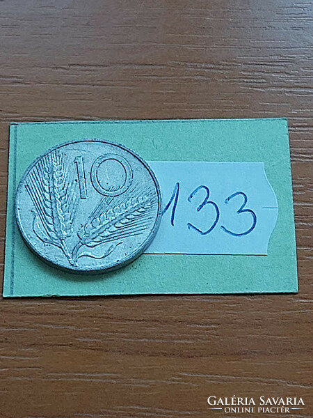 Italy 10 lira 1951 alu. Kalás 133
