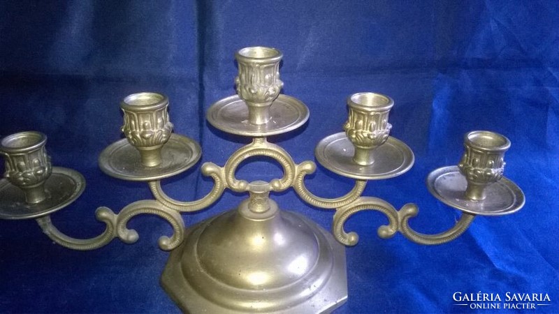 5 Branch table copper candle holder 20.