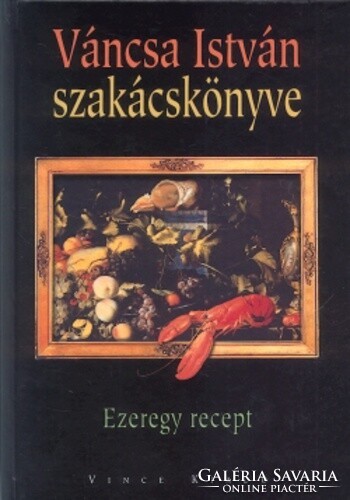 Váncsa István szakácskönyve EZEREGY RECEPT
