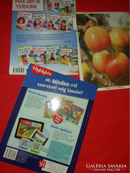 Children's educational book booklet, newspaper pack 3 in one, in as-is condition