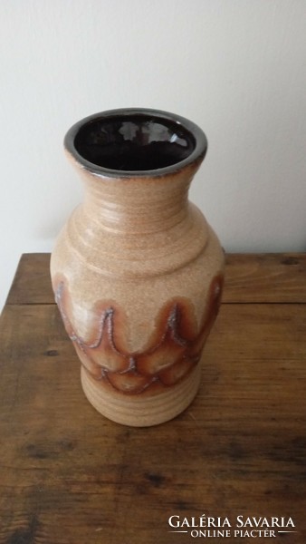Unique bay ceramic vase