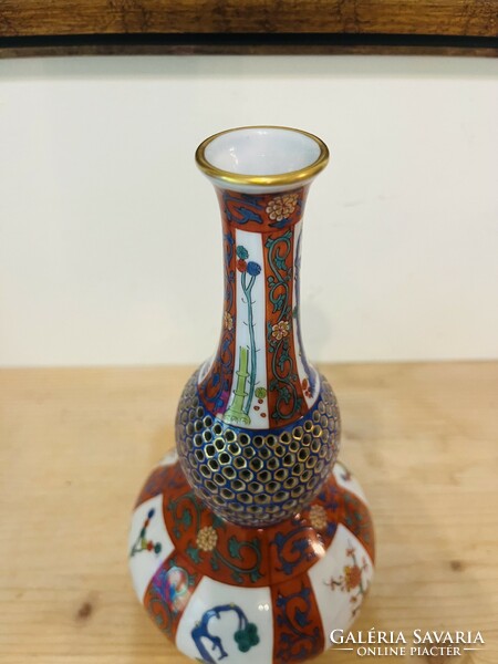 Antique openwork godöllő vase from Herend
