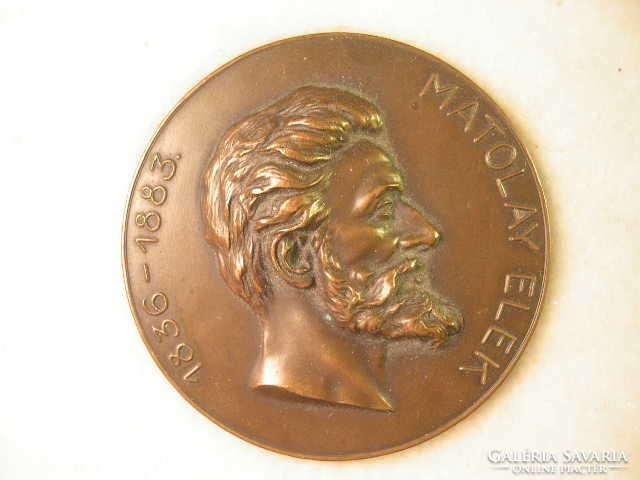 Matolay medal for Mr. Hámos 1931