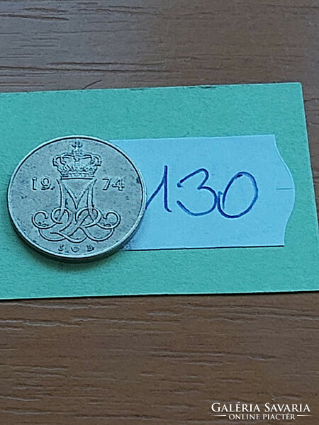 Denmark 10 öre 1973 copper-nickel, ii. Queen Margaret 130