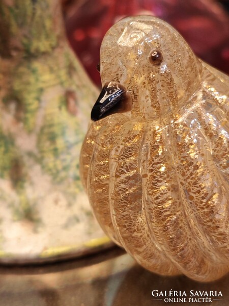 Barovier glass bird - unique item