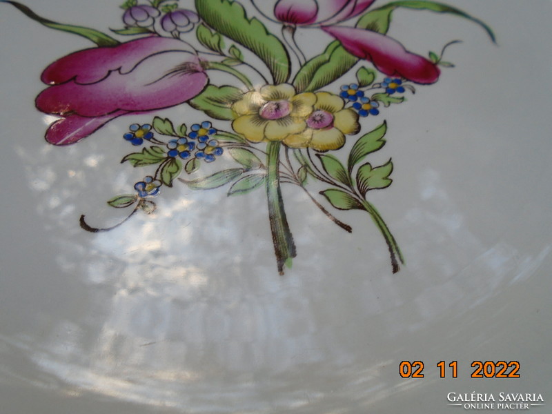 Copeland-spode bowl with a spectacular floral pattern 27 cm