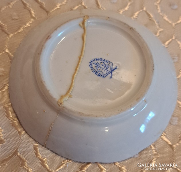 Herendi porcelán kistányér, tálka (M4005)