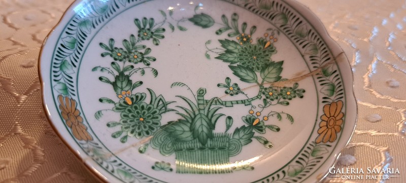 Herend porcelain small plate, bowl (m4005)