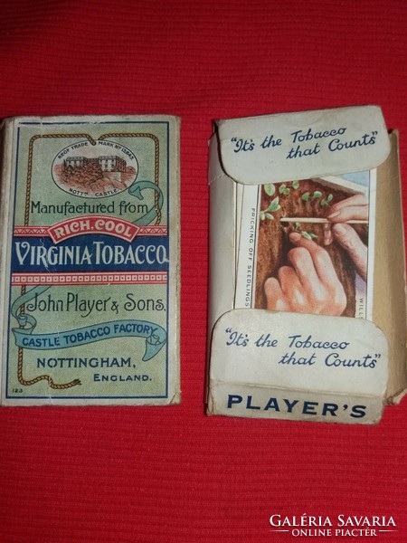 Antik 1930 gyűjthető PLAYERS NAVY CUT cigaretta reklámkártyák Munkafolyamatok egyben 13