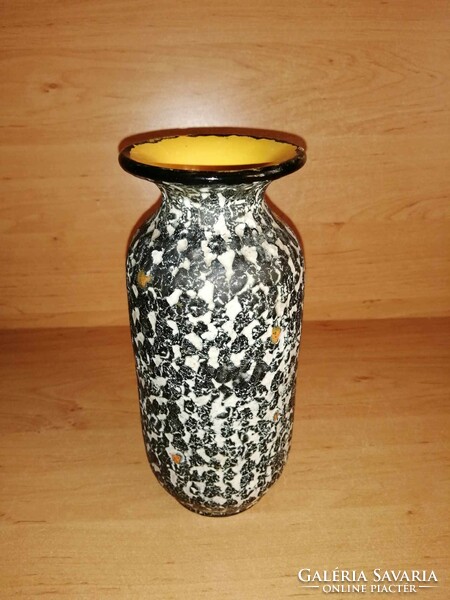 Iparművész kerámia váza - 21,5 cm magas (39/d)