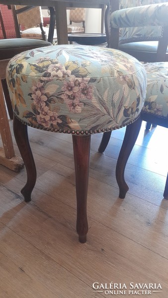 Antique ottoman, footrest, stool