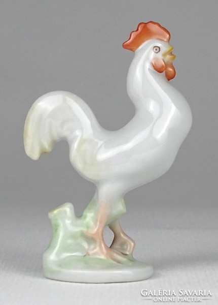 1N732 Herend rooster porcelain mini figure 6.8 Cm