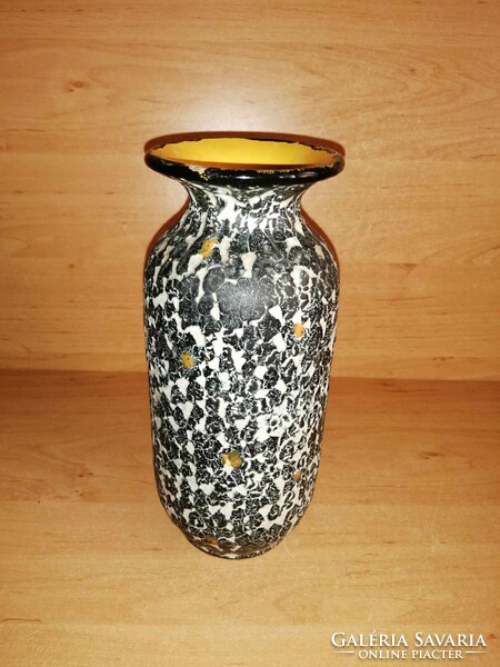 Industrial artist ceramic vase - 21.5 cm high (39/d)