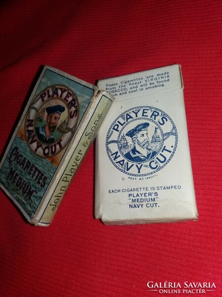Antique 1930 collectible players navy cut cigarette advertising cards work processes in one 13