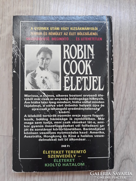 Robin Cook - Életjel (orvosi krimi)