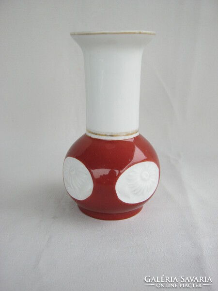 Zsolnay porcelán retro váza