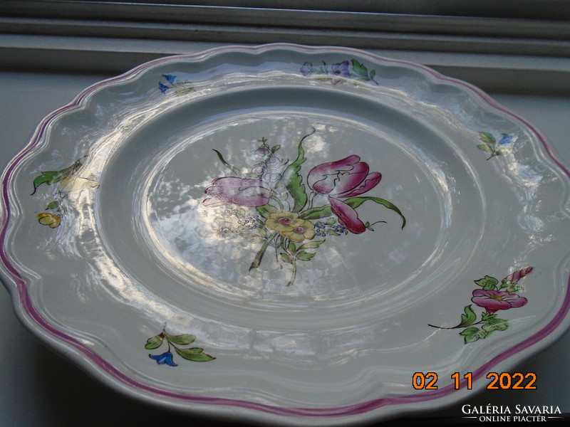 Copeland-spode bowl with a spectacular floral pattern 27 cm