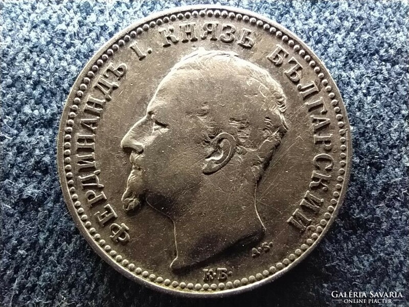 Bulgaria i. Ferdinand (1887-1918) .835 Silver 1 leva 1891 кб (id64453)