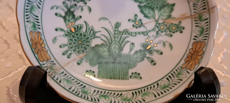 Herend porcelain small plate, bowl (m4005)