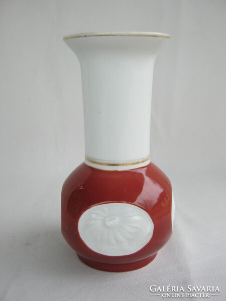 Zsolnay porcelán retro váza