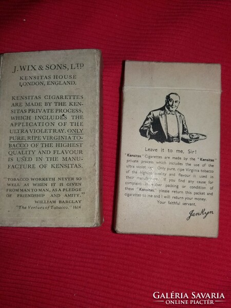 Antik 1930 gyűjthető KENSITAS cigaretta reklámkártyák DEDIKÁLT Színésznő és Díva egyben 17