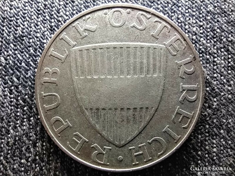 Austria .640 Silver 10 schillings 1958 (id44996)
