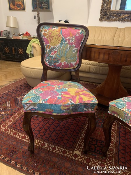 2 beautiful bieder chairs renovated!