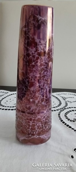 Hollóházi Lüsztermázas alkalomra készült váza
