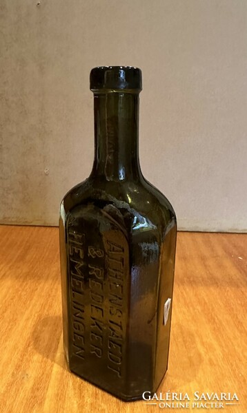 Bottles with old labels 12 pcs