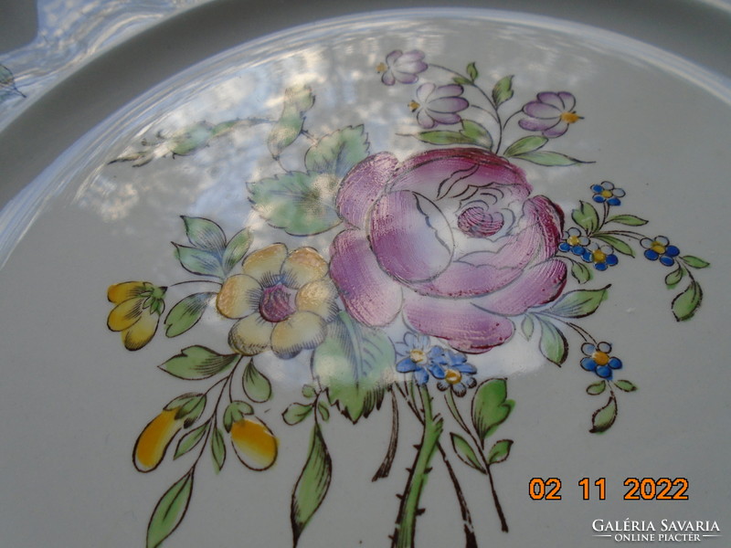 SPODE MARLBOROUGH SPRAYS látványos virágmintával tányér 22 cm