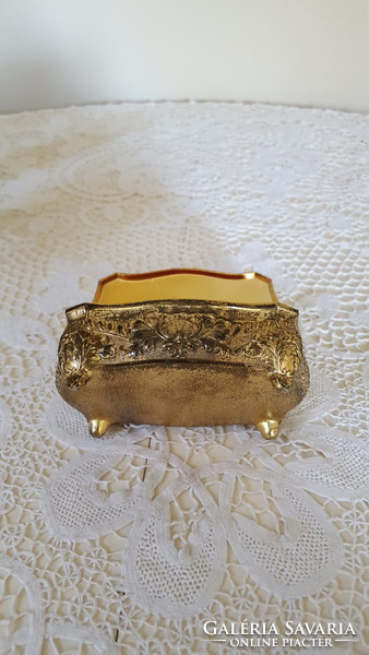 Beautiful gold/silver colored jewelry box, box