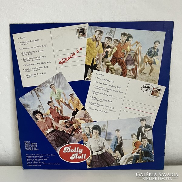 2 db Dolly Roll lemez pakk - LP - Vinyl - Bakelit