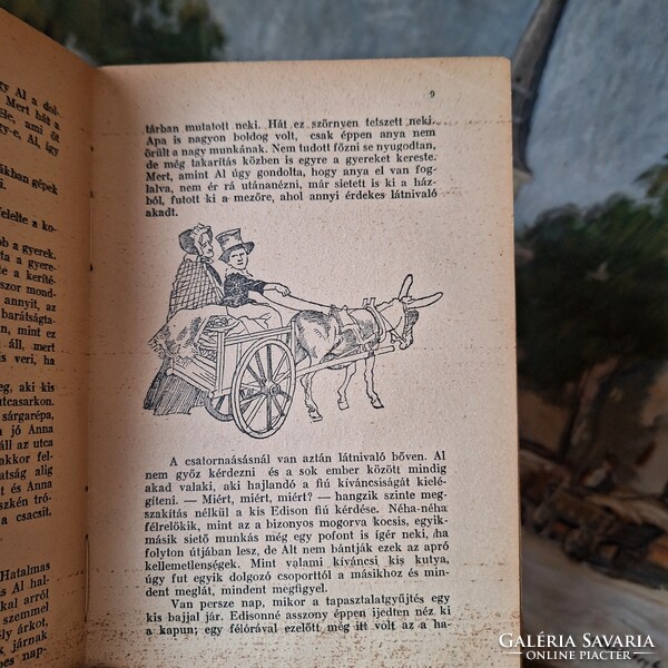 1920K antique storybook singer&wolfner - Benedek Róssi's three novels in one volume
