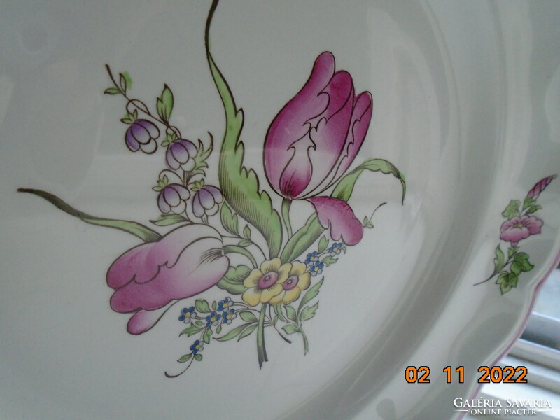 Copeland-spode bowl with a spectacular floral pattern 27 cm