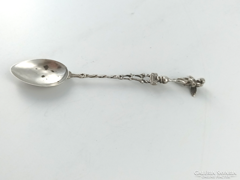 Charming angelic silver spoon