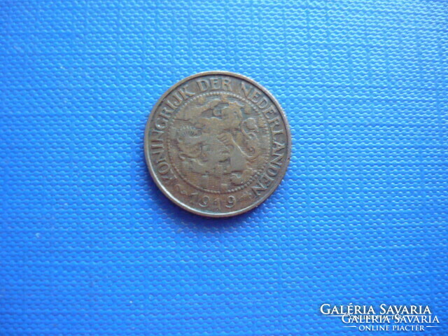 Netherlands 1 cent 1919! A rare year!