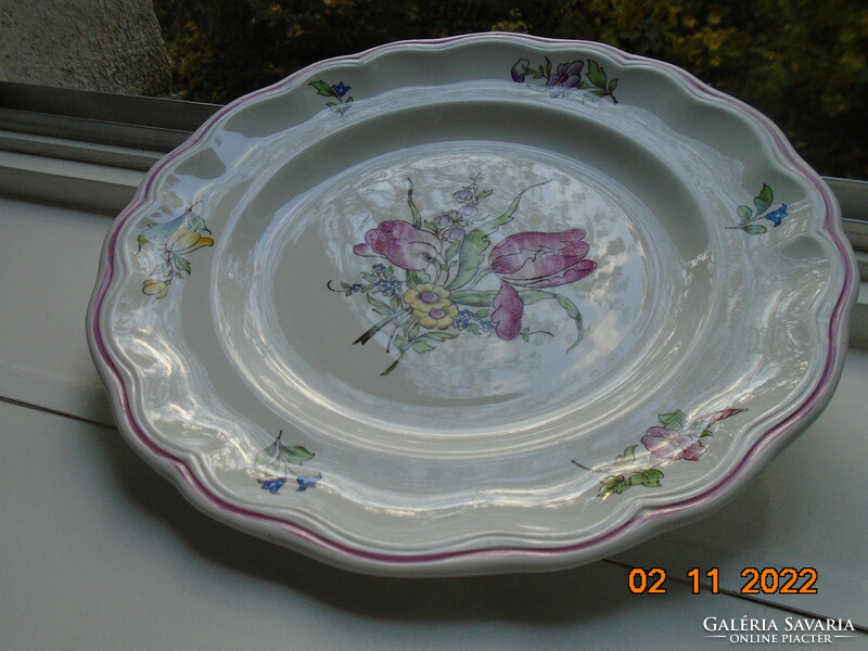 Copeland-spode bowl with a spectacular floral pattern 27 cm