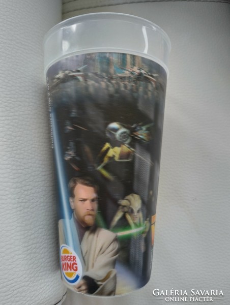 Star wars 3d plastic cup complete collection 3 pieces 2005 limited edition