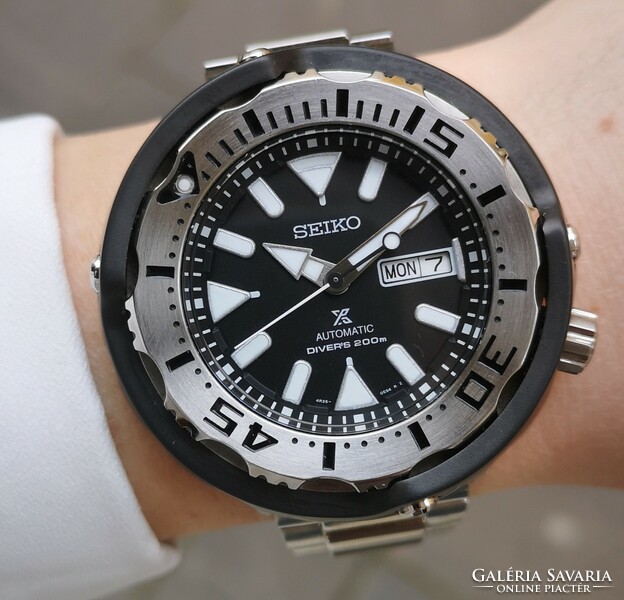 Seiko Monsters Baby Tuna Prospex Automatic Driver's 200 m karóra, 2016 Novemberéből!