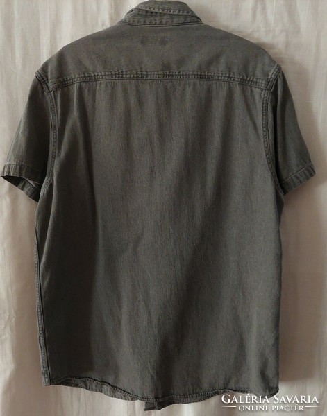 Primark férfi szürke farmer ing (XL)