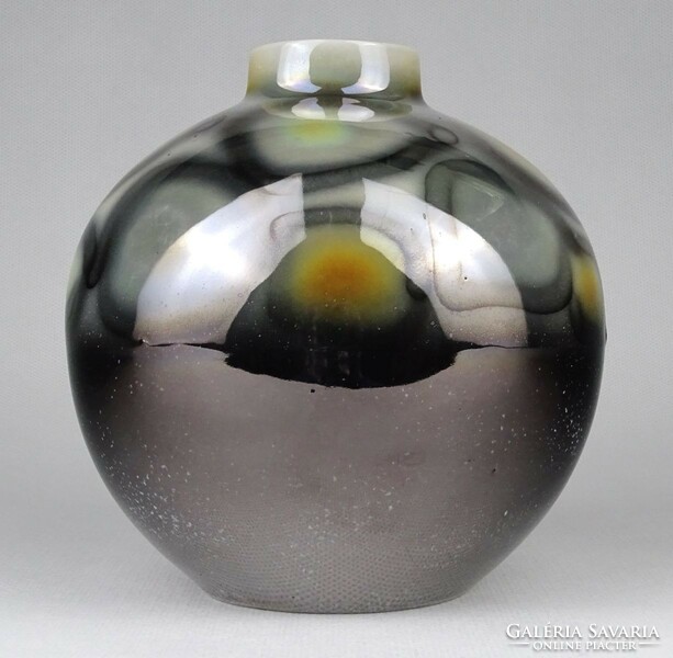 1N757 old marked drasche porcelain vase ball vase
