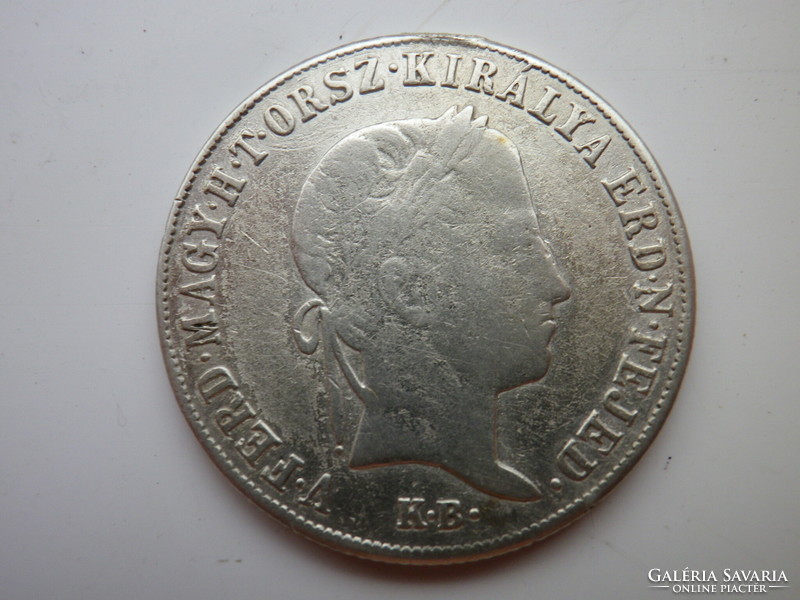 1848 20 Krajcár approx. With a Hungarian circular