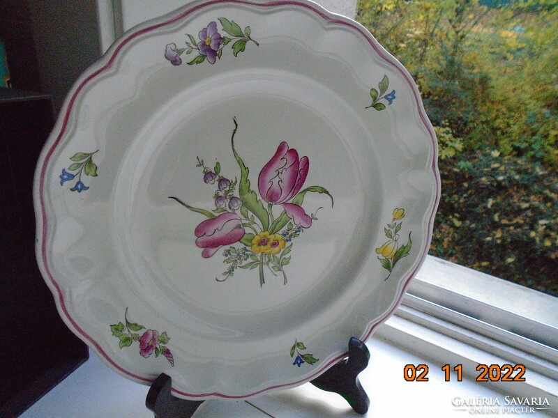 Copeland-spode bowl with a spectacular floral pattern 27 cm