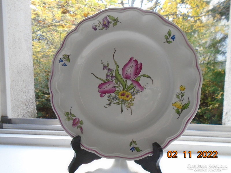 Copeland-spode bowl with a spectacular floral pattern 27 cm