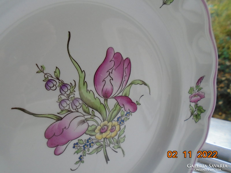 Copeland-spode bowl with a spectacular floral pattern 27 cm