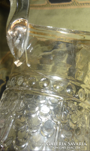 Antik, ,német üveg.XIX. sz. második fele..