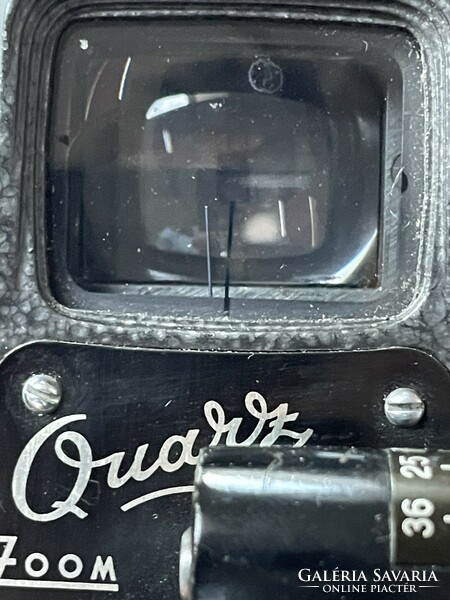 Quartz zoom zenith 8mm cinema camera