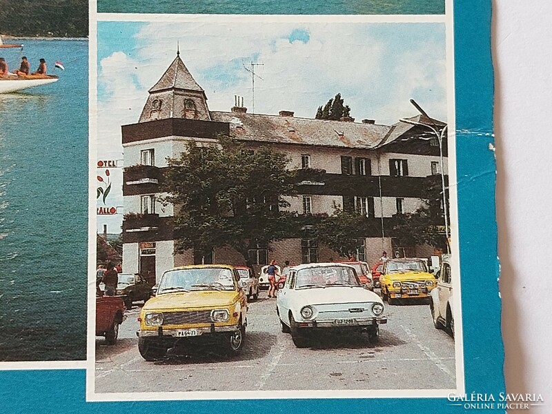 Régi képeslap fotó levelezőlap Balatonalmádi 1989
