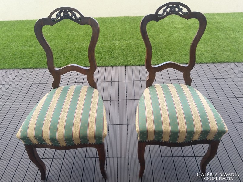 Biedermeier chair for sale in pairs